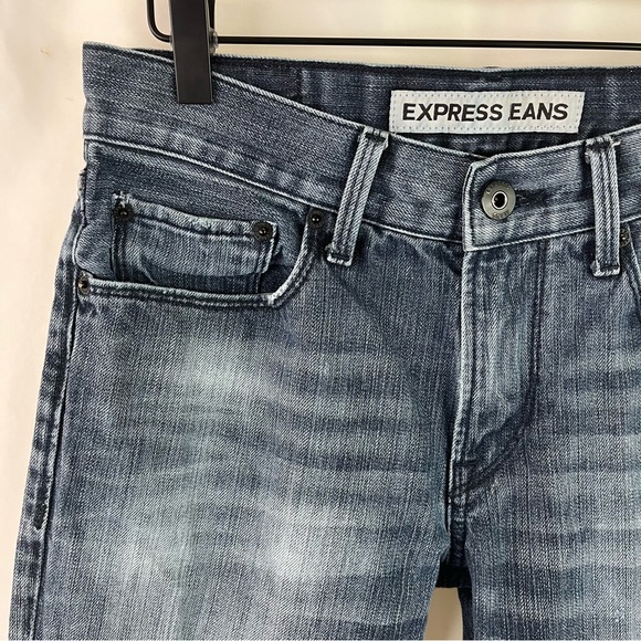 EXPRESS ROCCO SLIM FIT SKINNY LEG JEANS - Picture 5 of 16